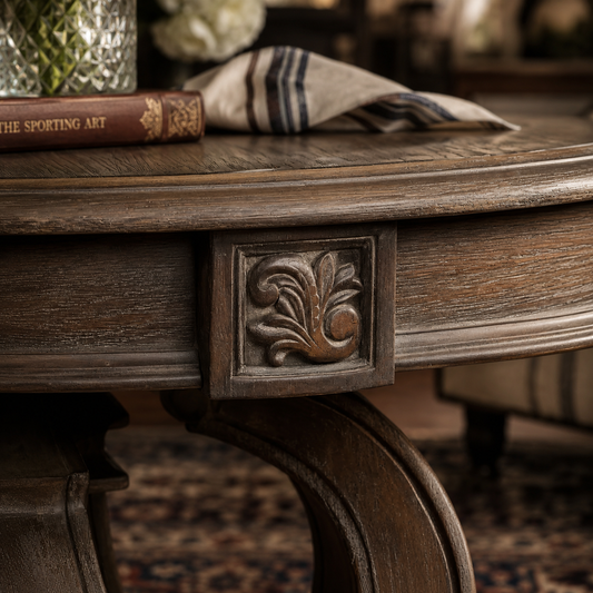 Ashbourne Round Pedestal Dining Table