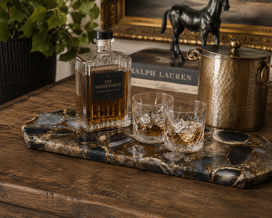 The Kensington Agate Serving Board