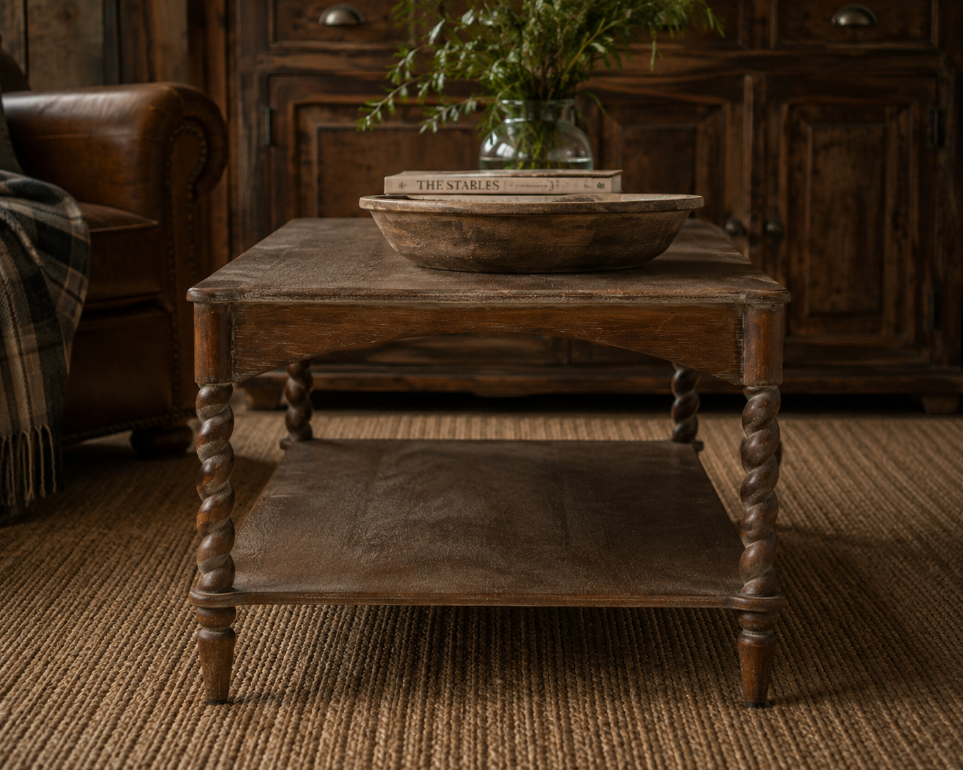 The Heirloom Turned Leg Coffee Table