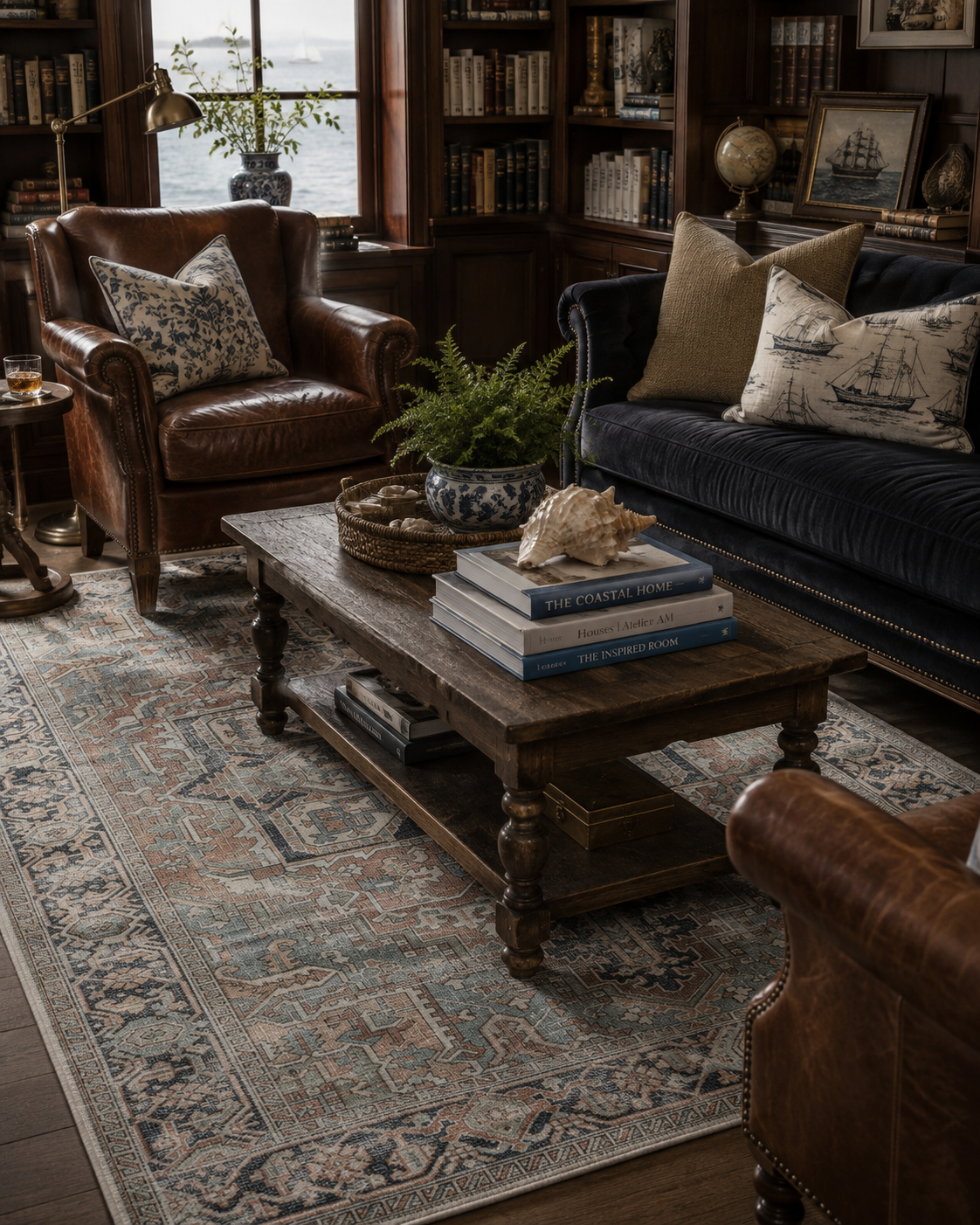 The Ashcombe Heritage Washable Rug