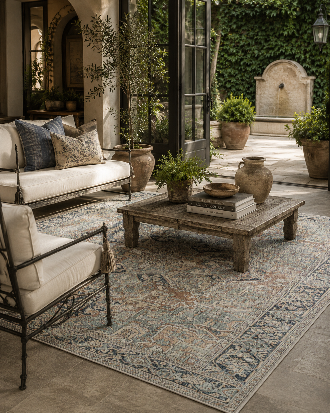 The Ashcombe Heritage Washable Rug