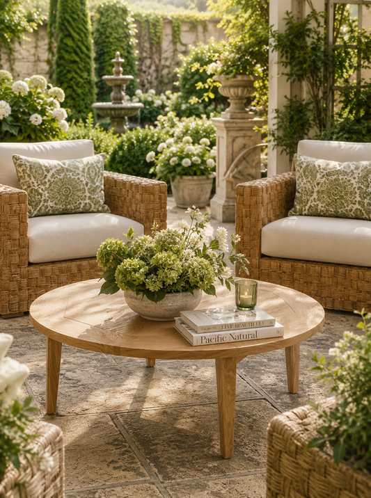 The Garden Pavilion Teak Coffee Table