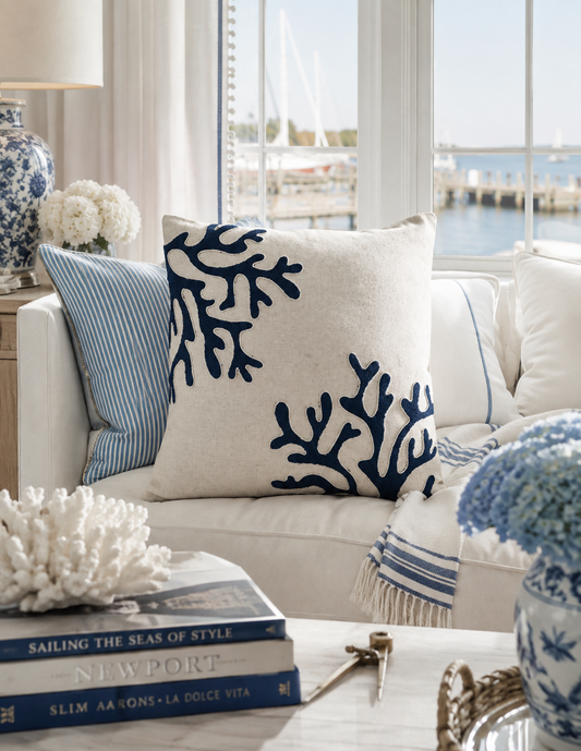 The Mariner Rope Knot Throw Pillow