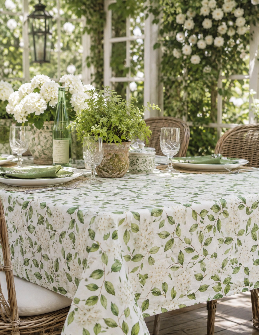 The Elderflower Blossom Table Runner