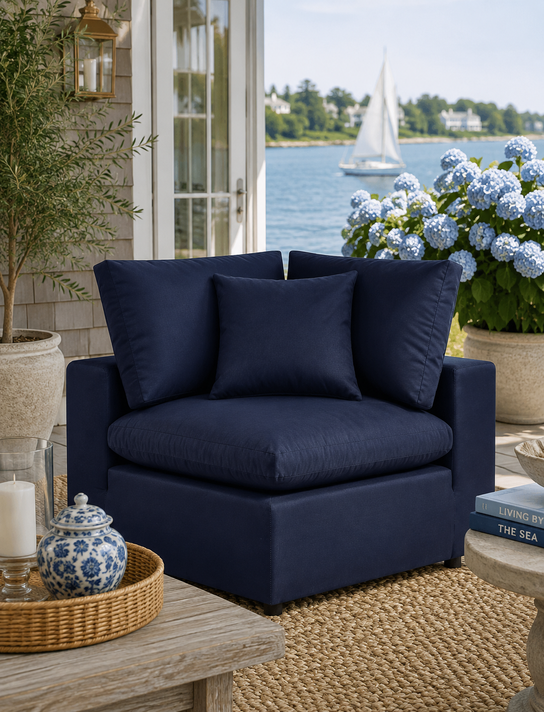 The Harbor House Newport Outdoor Loveseat