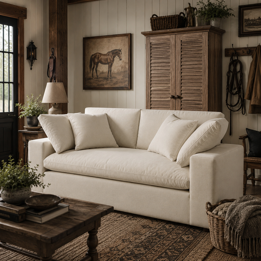 Seabrook Down-Filled Oversized Loveseat