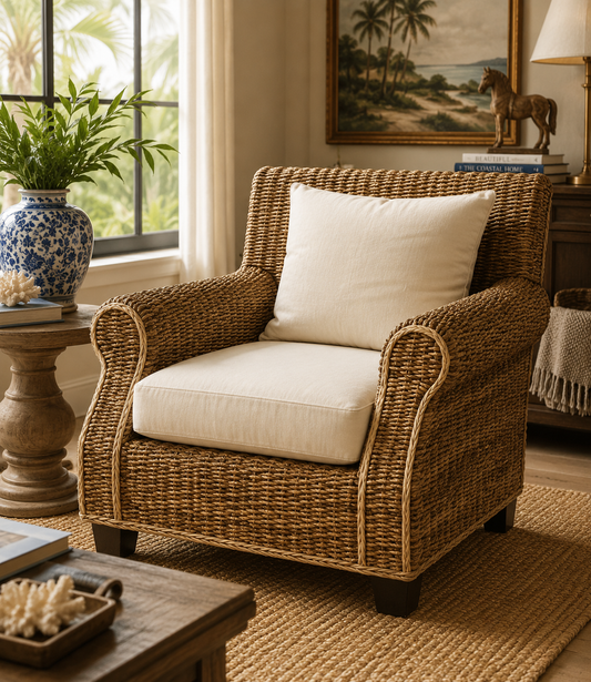 The Cabana Grand Woven Lounge Chair