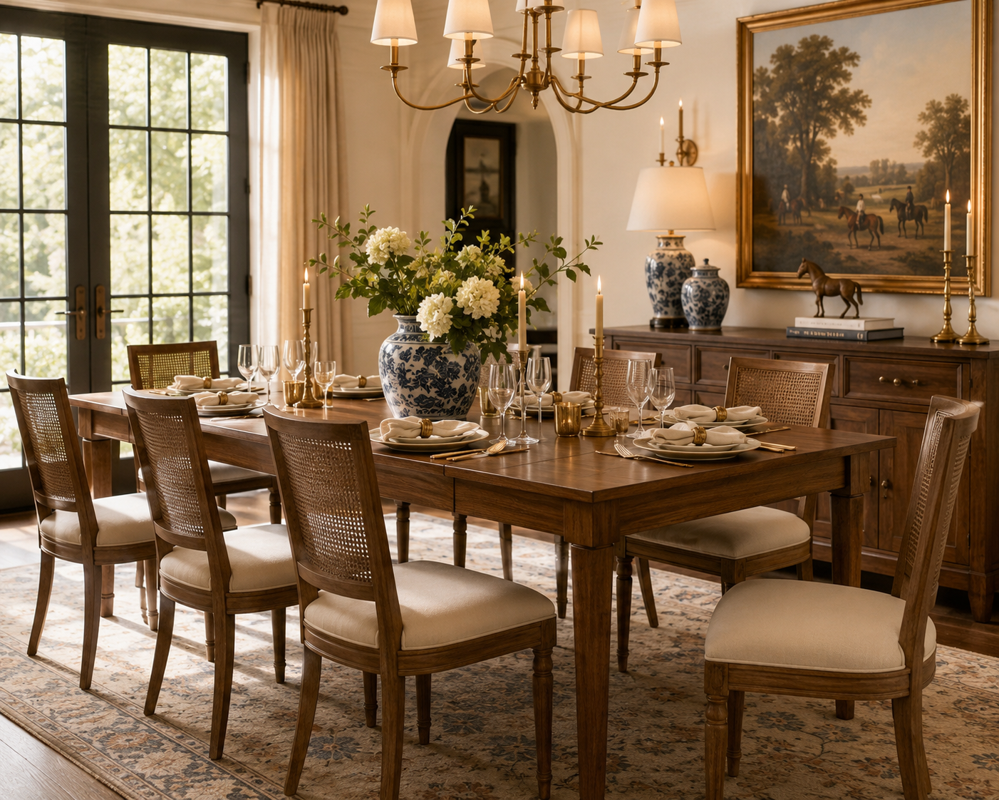 The Foxcroft Extension Dining Table