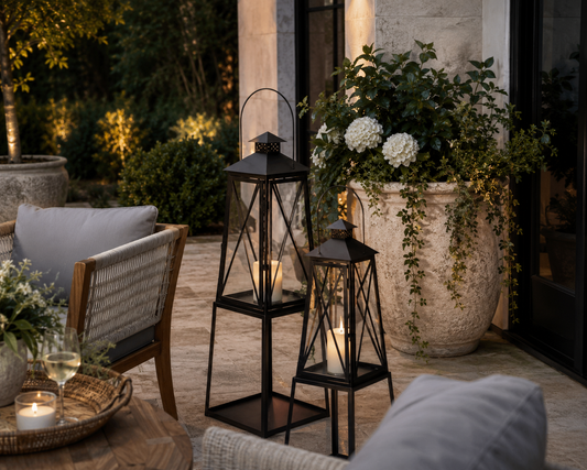 The Ashwick Estate Lantern Stands | Set of 2