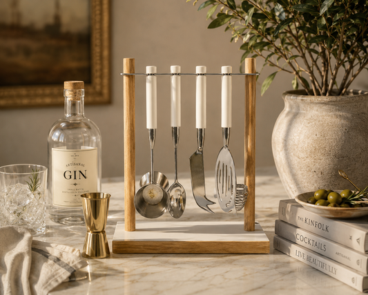 The Harbor House Entertainer's Bar Tool Set