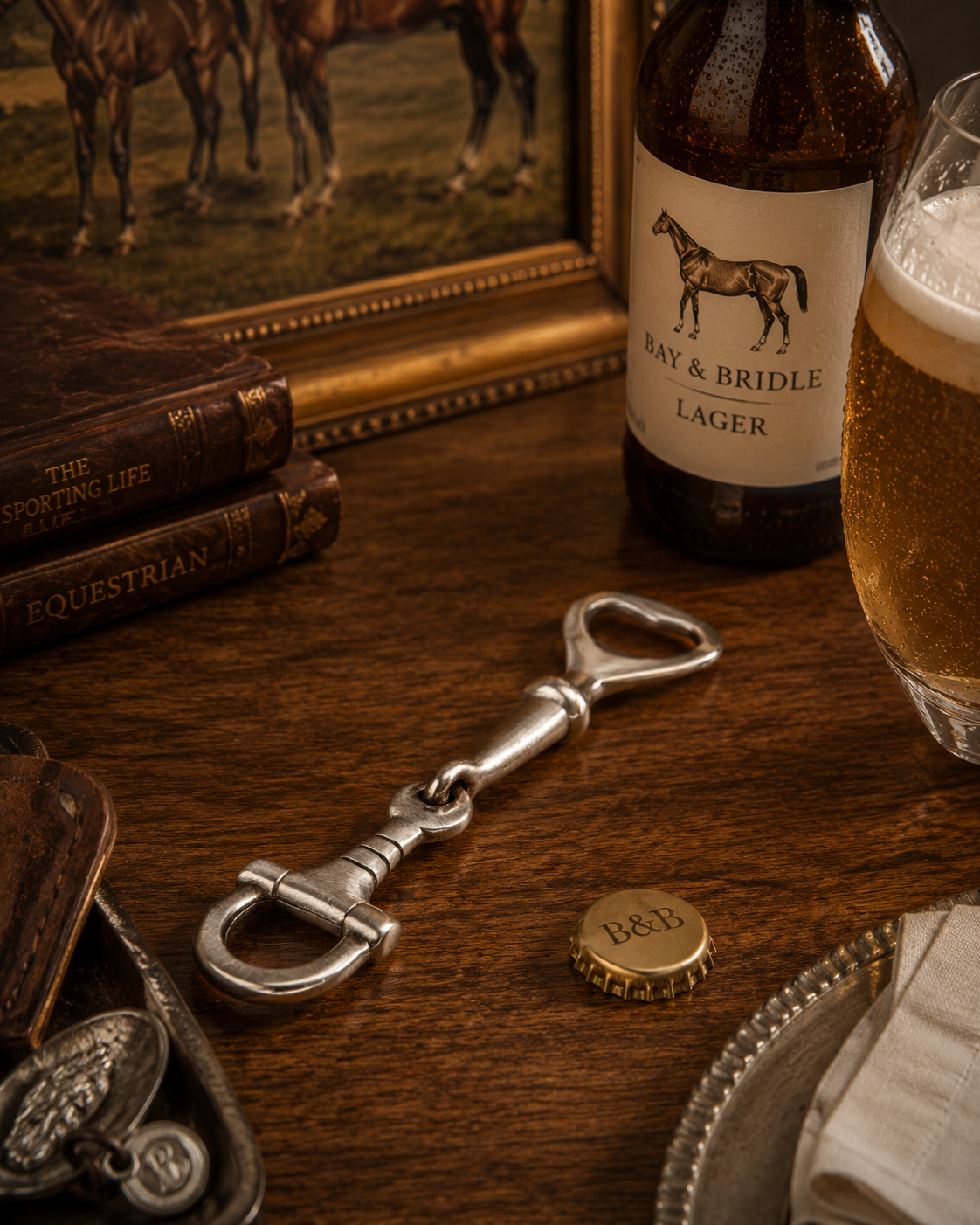 The Ashbourne Horse Bit Bottle Opener