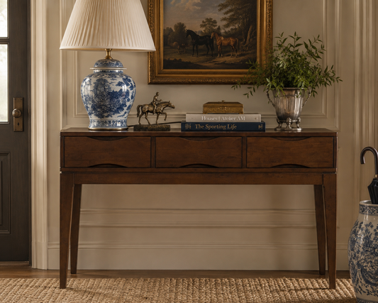 The Ashbourne Handcrafted Console Table