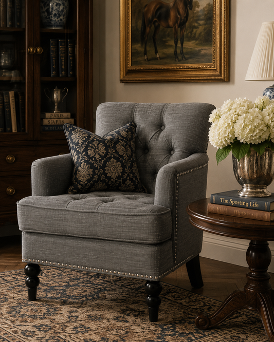 Ashbourne Tufted Club Chair