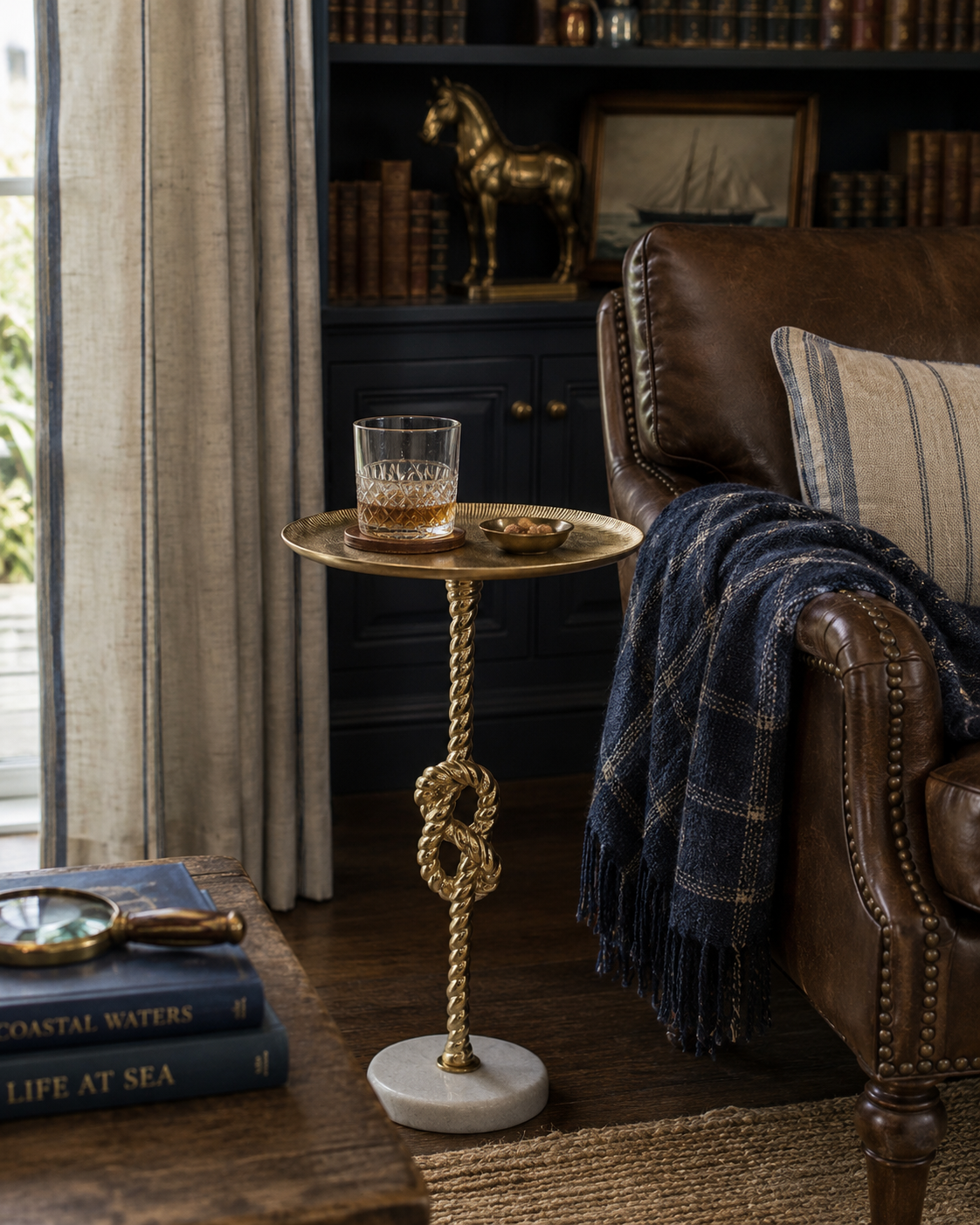 The Mariner's Knot Accent Side Table