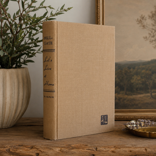 Vintage 1949 Let's Live at Home: A Practical Guide to Family Living Hardcover Book