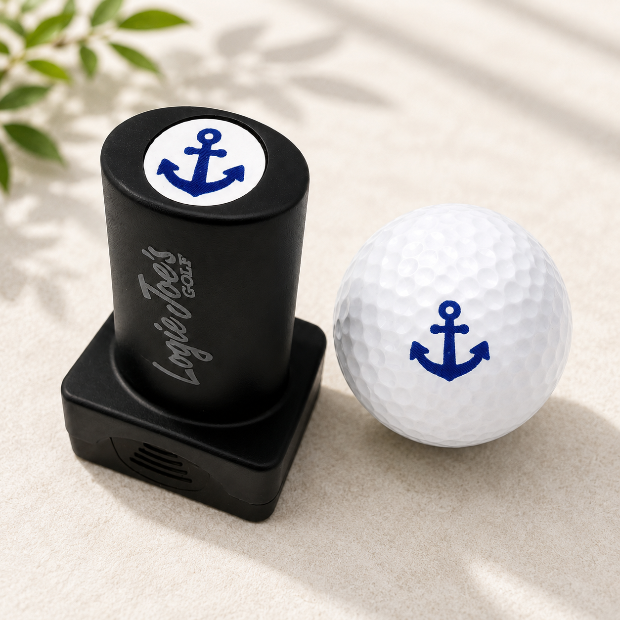Anchor Stamp | Quick-Dry Ink Stamper | Easy Ball Identification | Fun Golf Gift