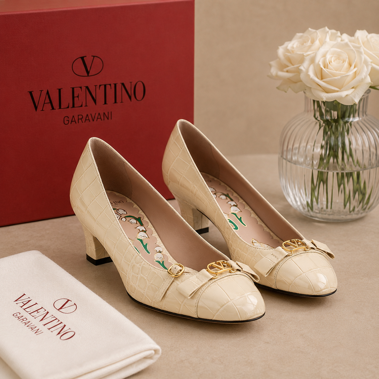 Valentino Bowow VLogo Signature Heels
