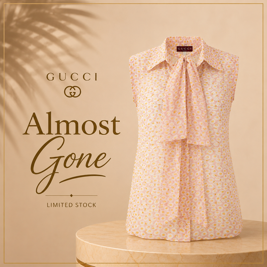 Gucci Printed Silk-Blend Crepe Shirt