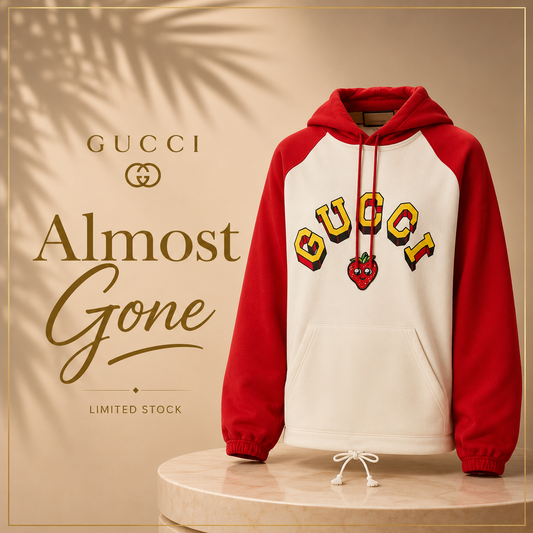 Gucci Two-Tone Oversized Cotton Sweatshirt