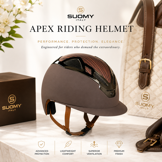 Suomy Apex Riding Helmet – Wood Brown Matte
