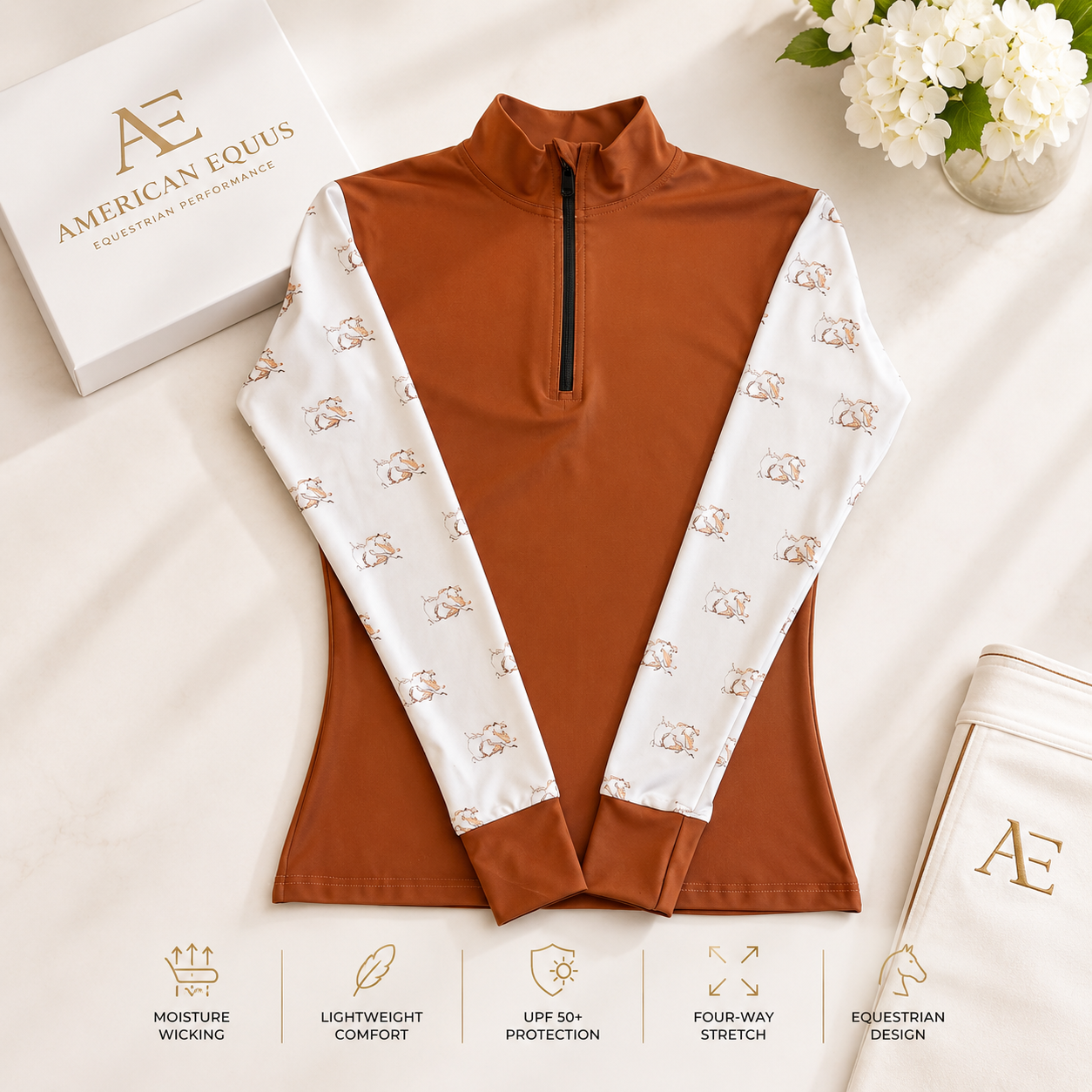 American Equus Altamira Long Sleeve Sun Shirt