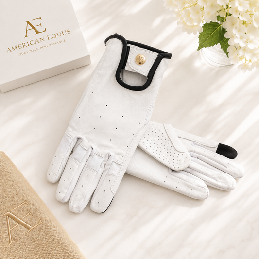 American Equus Hunter Luxe Equestrian Riding Gloves