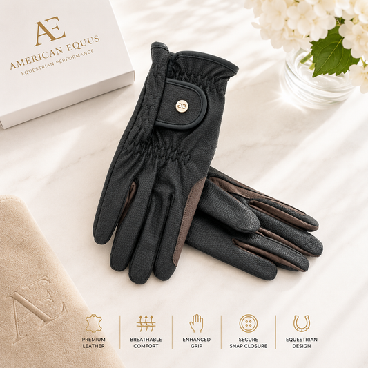 American Equus Hunter SPORT Signature Equestrian Riding Gloves