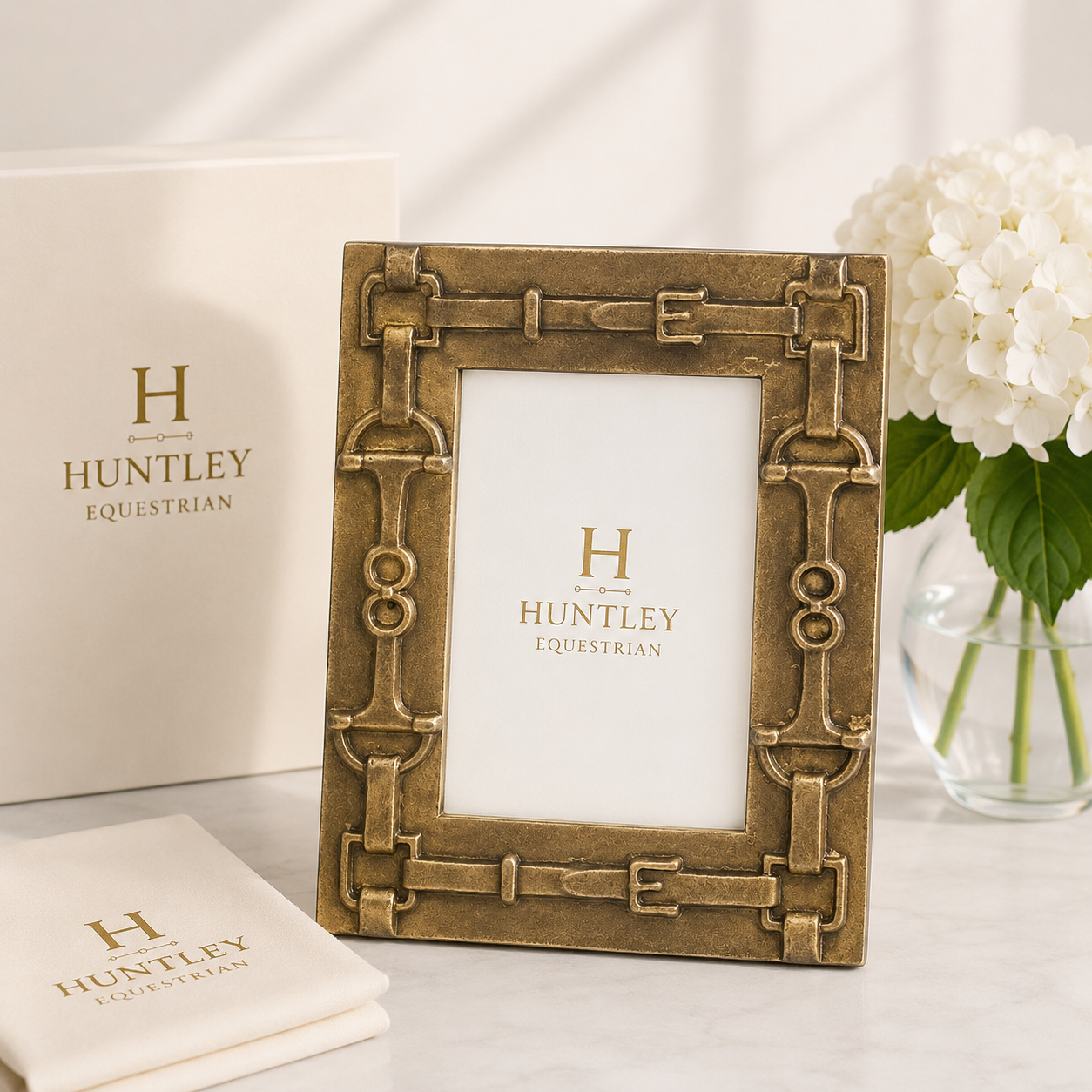 Huntley Equestrian Rectangle Mirror with Decorative Bits