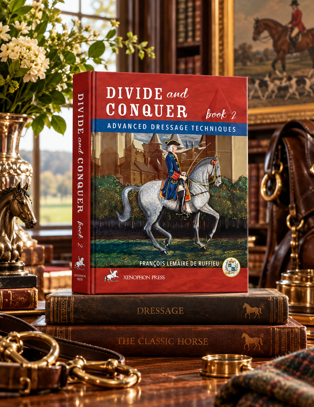 Divide & Conquer Book 2: Advanced Dressage Principles by François Lemaire de Ruffieu