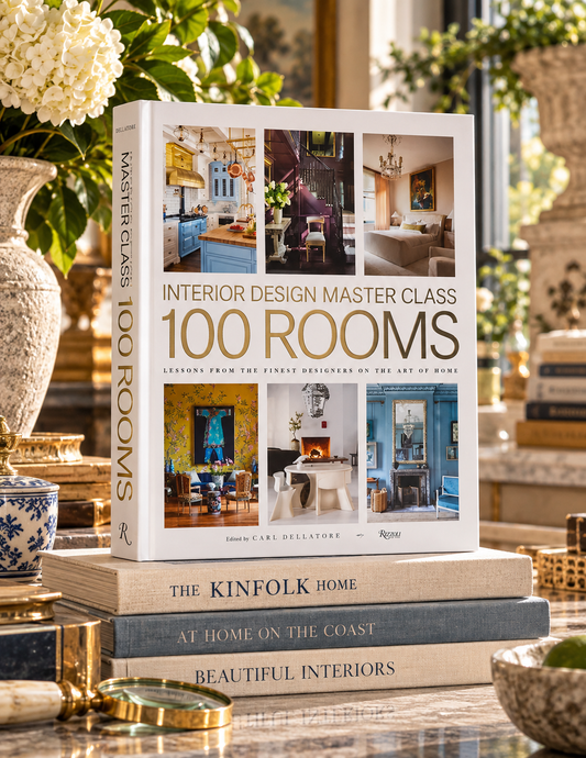 Interior Design Master Class: 100 Rooms: Lessons from the Finest Designers on the Art of Home - Hardcover