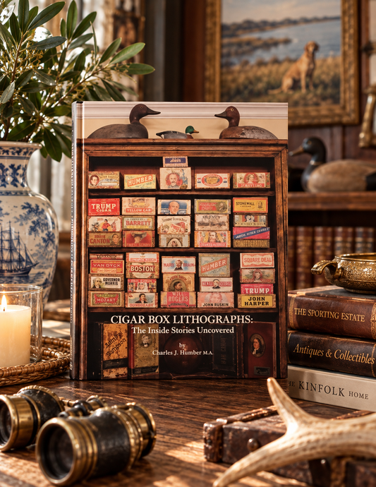 Cigar Box Lithographs: The Inside Stories Uncovered - Hardcover