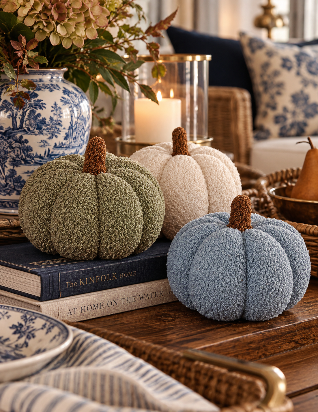 Blair Plush Velvet Pumpkin