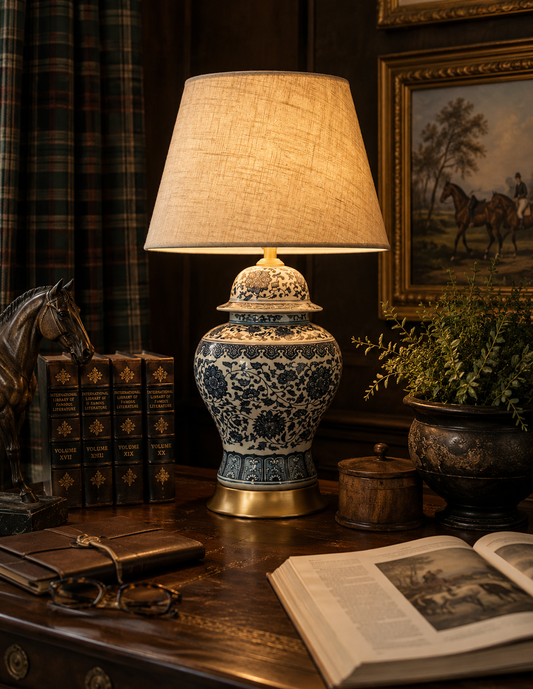 The Imperial Bloom Porcelain Table Lamp (Copy)