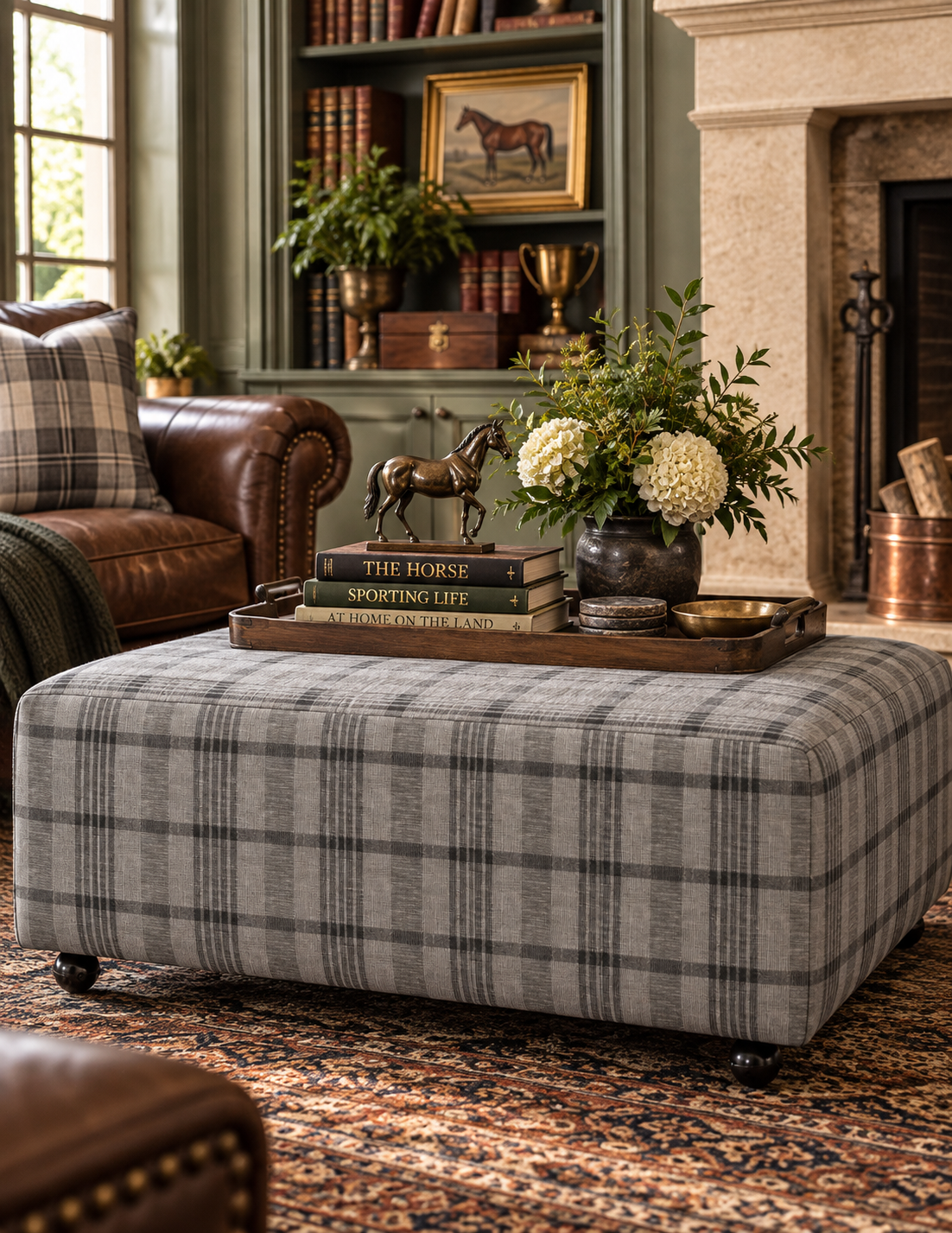 The Chappy Castered Cocktail Ottoman