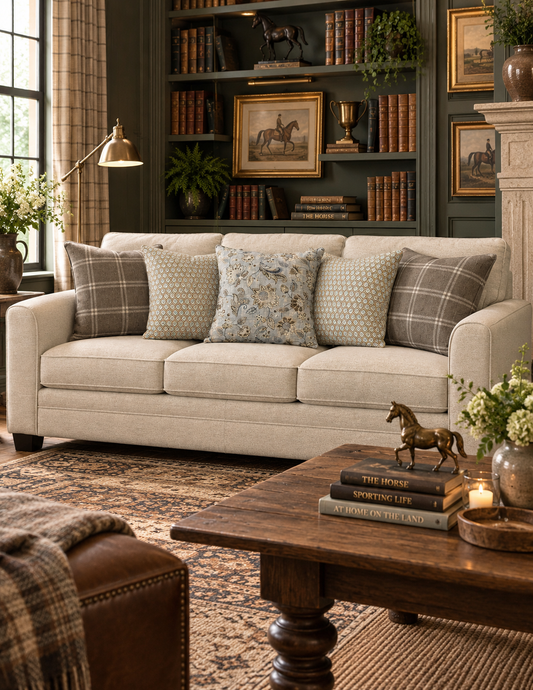 The Magnolia Shell Country House Sofa