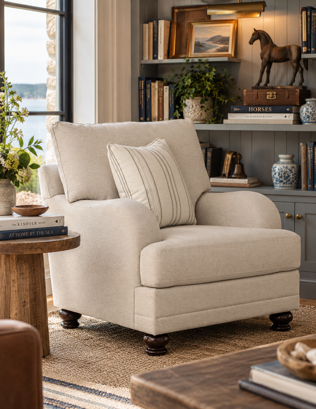 The Jonesport Wheat Country House Chair