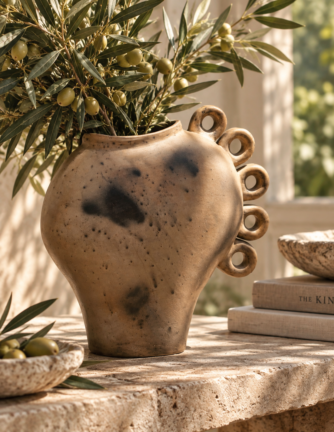 PALO SANTO Tributo Vessel — Hand-Fired Oaxacan Clay