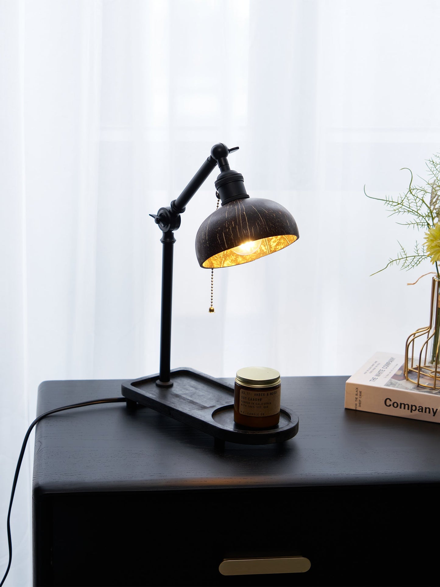 Christian Dell Table Lamp 5.1"