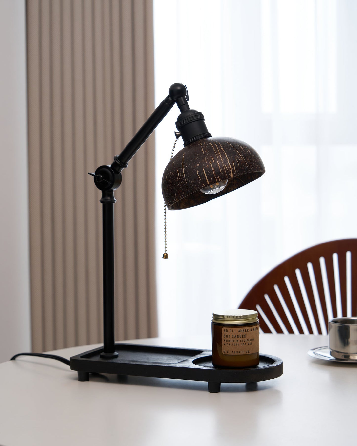 Christian Dell Table Lamp 5.1"