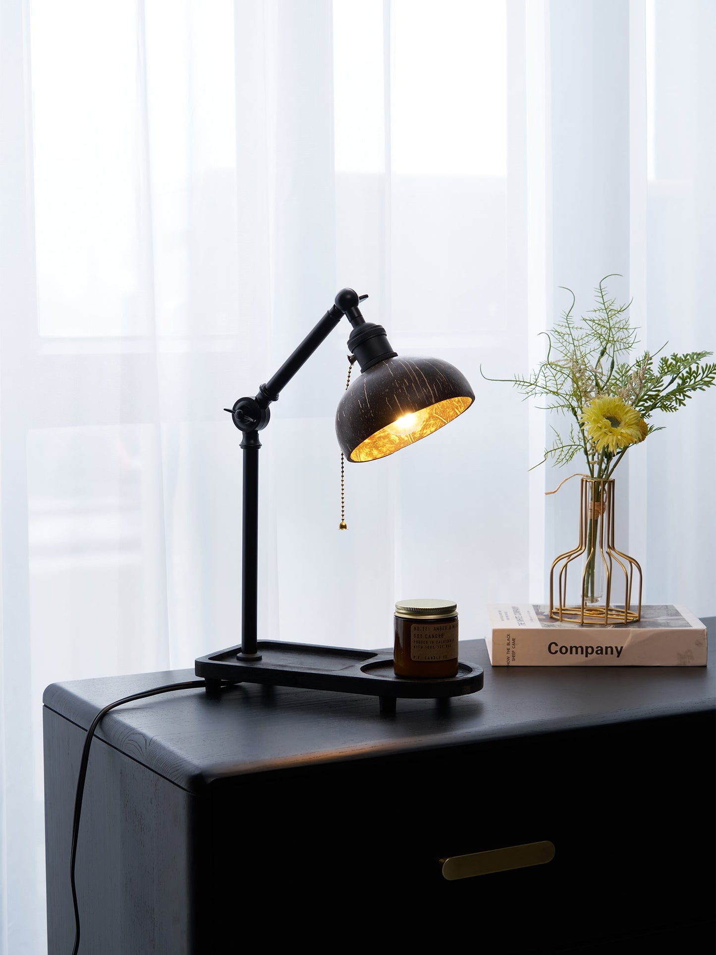 Christian Dell Table Lamp 5.1"