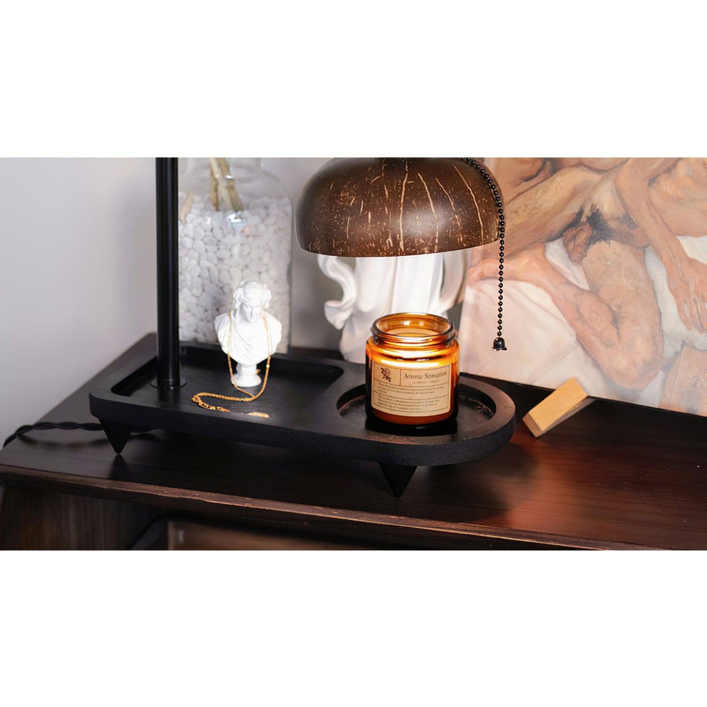 Christian Dell Table Lamp 5.1"