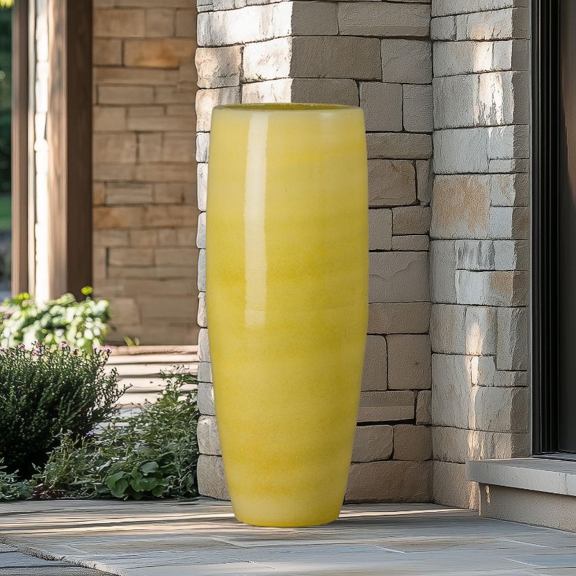 Cigar 47"H Ceramic Tall Jar