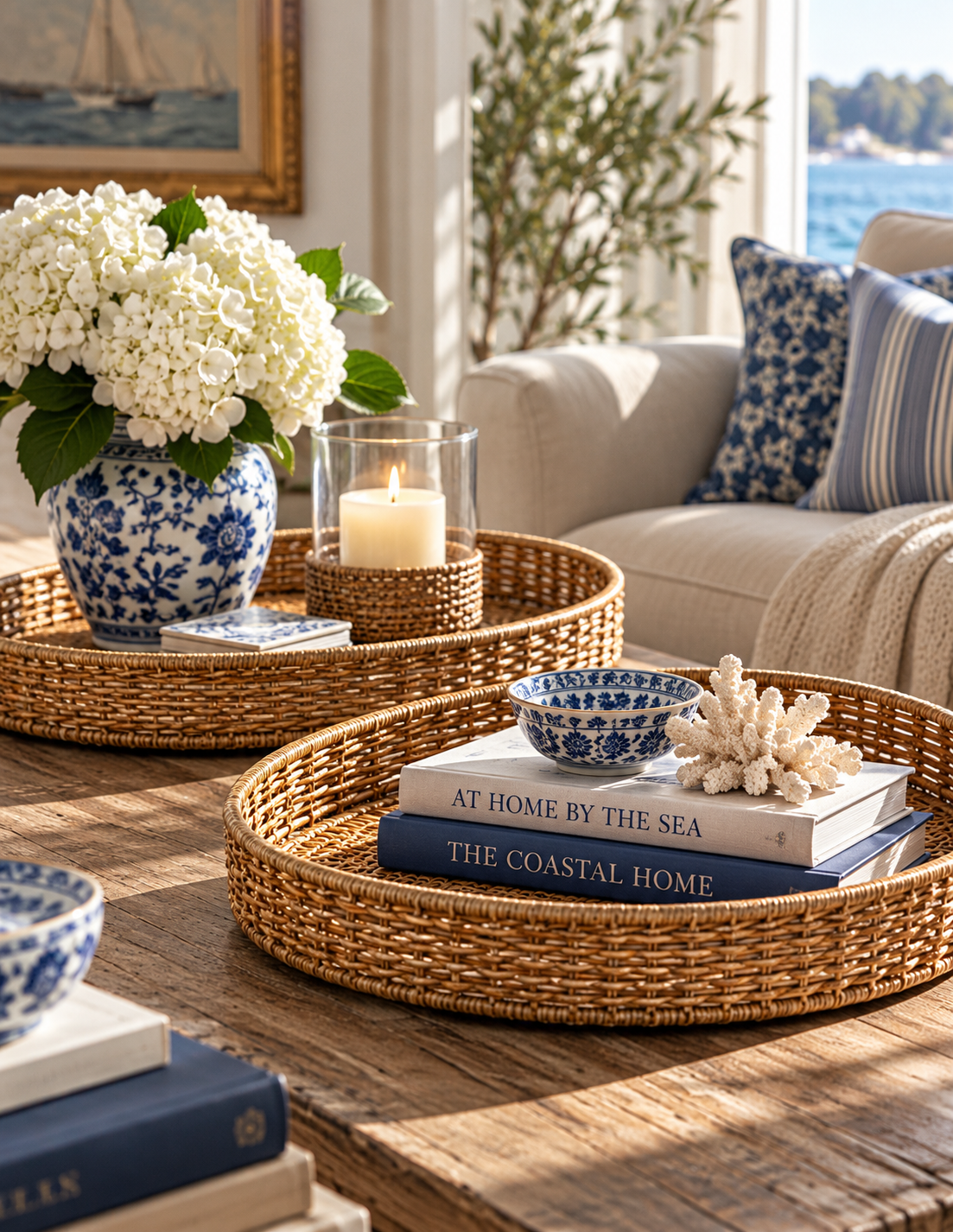 Rattan Handwoven Serving Tray