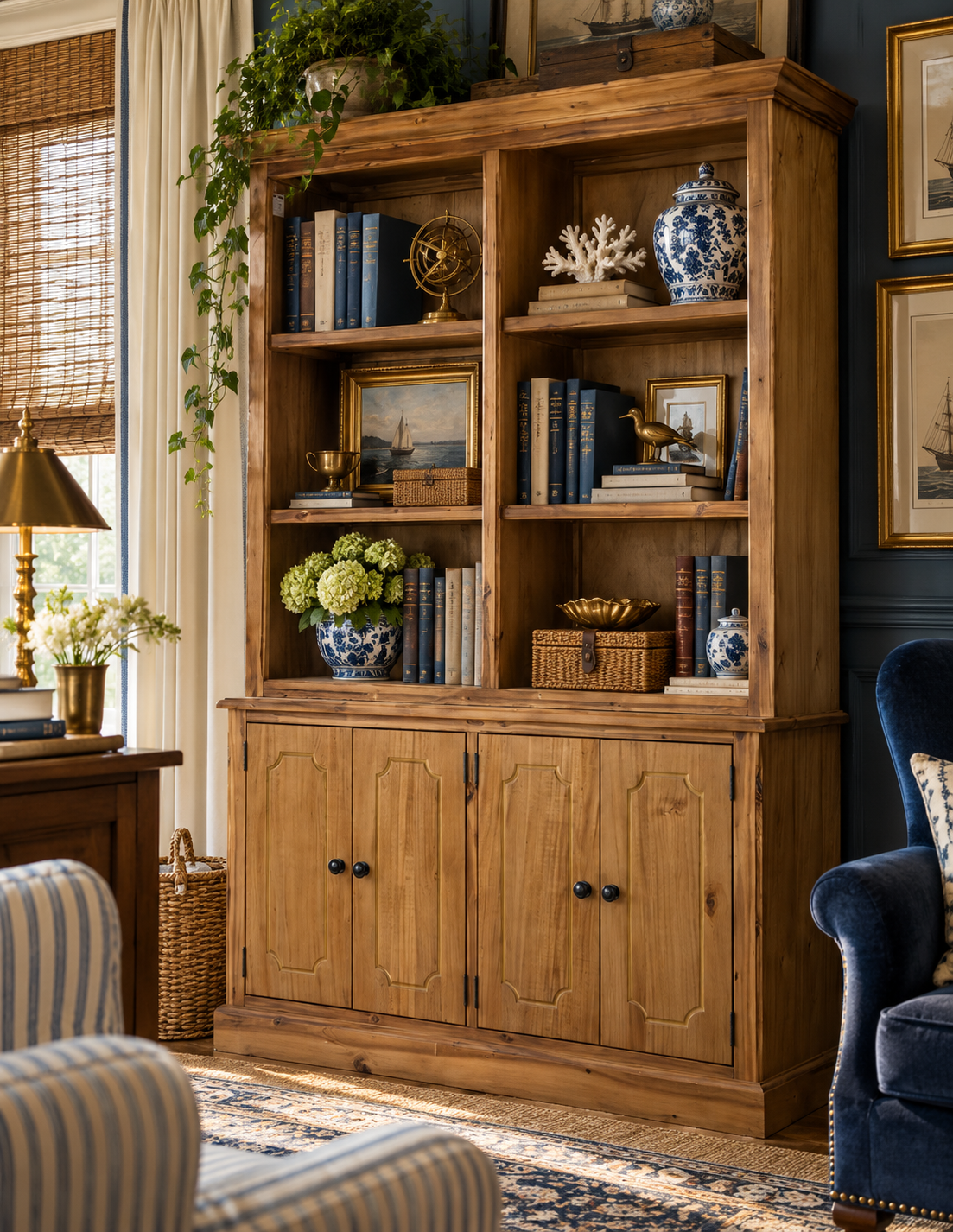 The Provençal Estate Cabinet – Natural Acacia