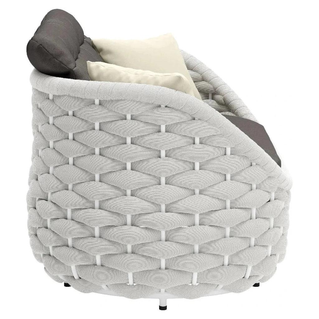 Coral Reef Loveseat Gray