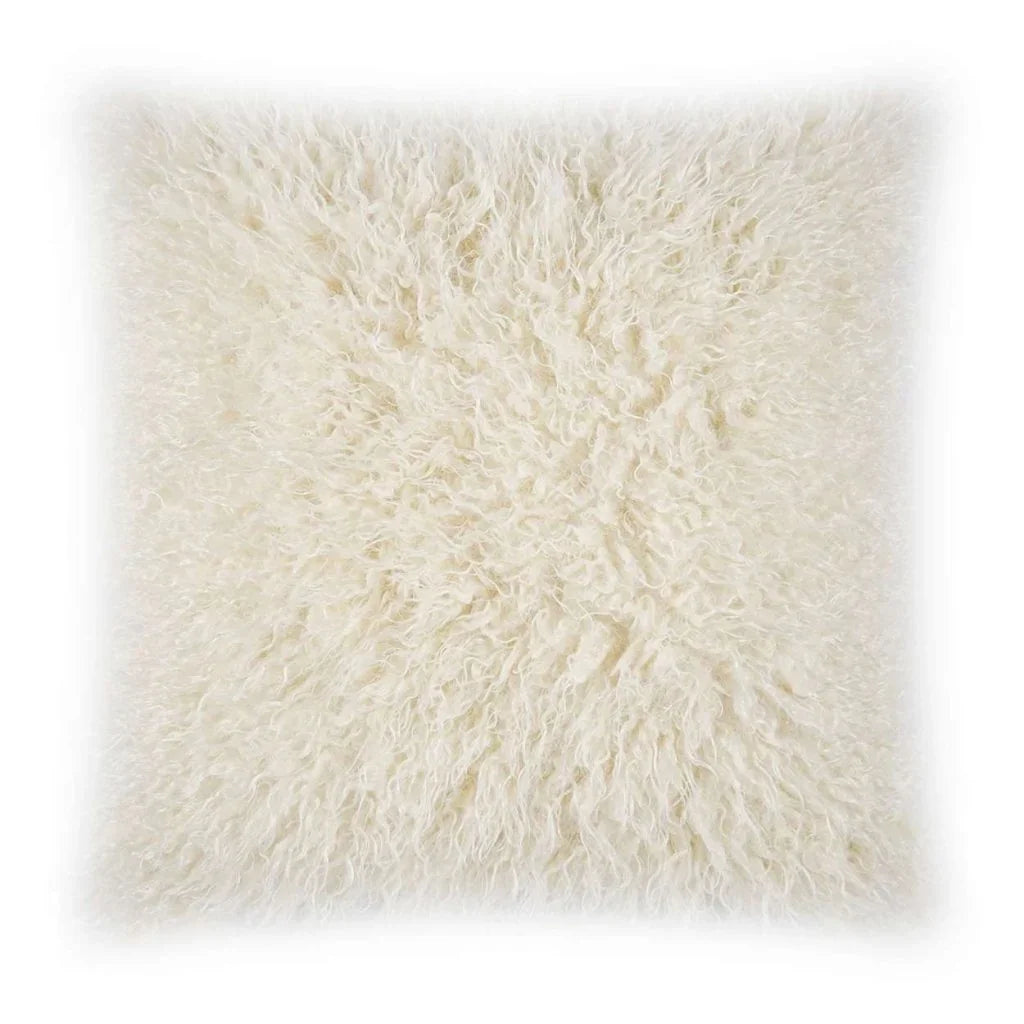 Cotswold Handmade Ivory Throw Pillow