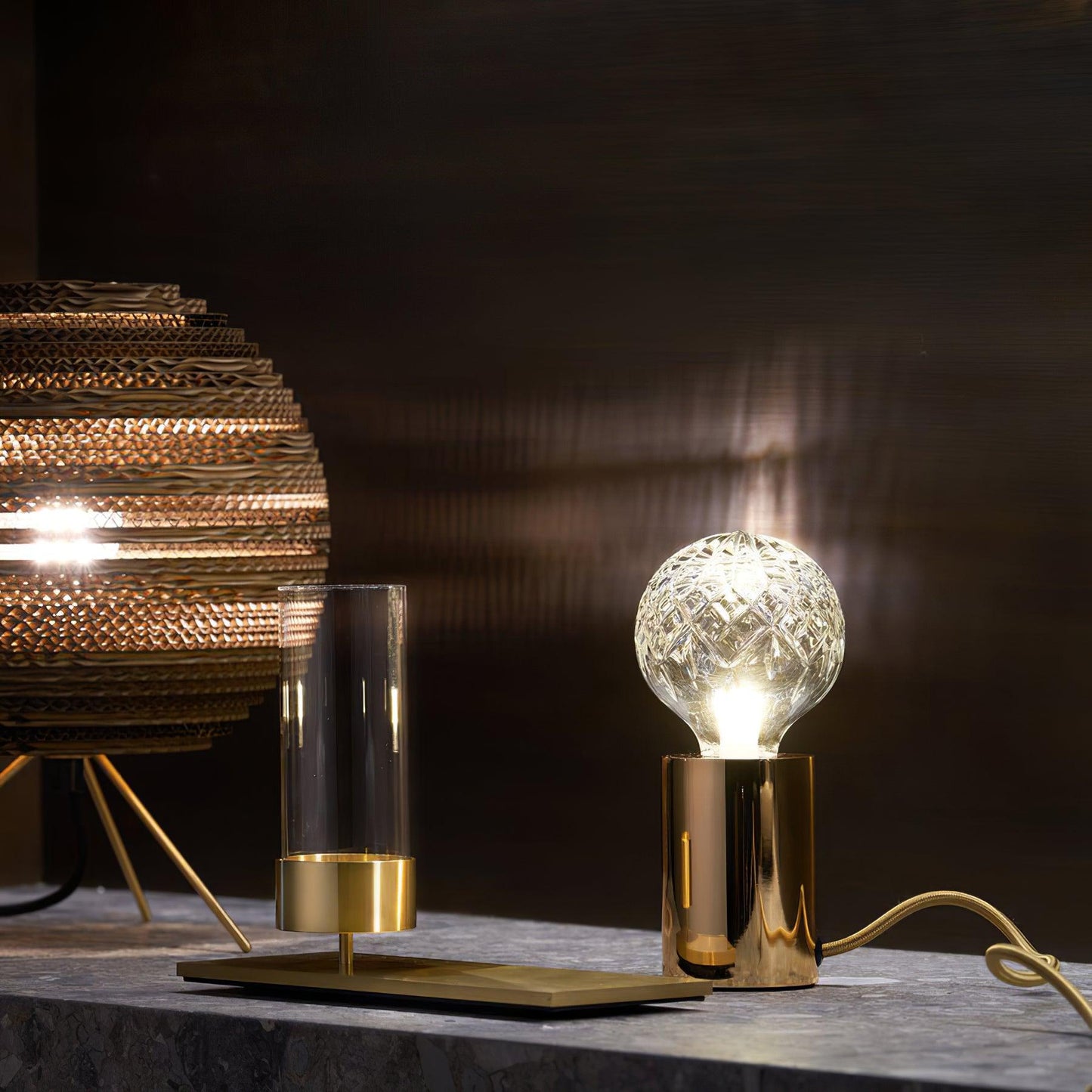Crystal Bulb Table Lamp 3.5″