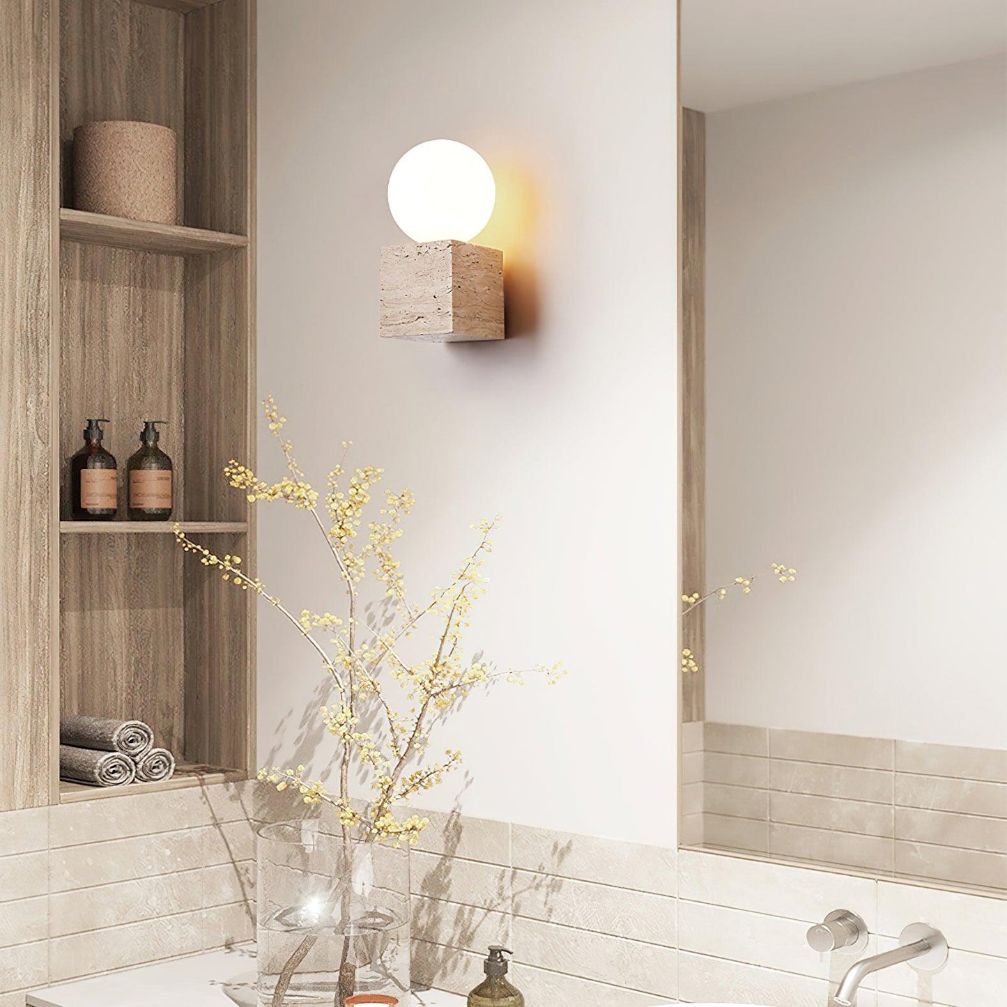 Cube Wall Lamp 3.9"