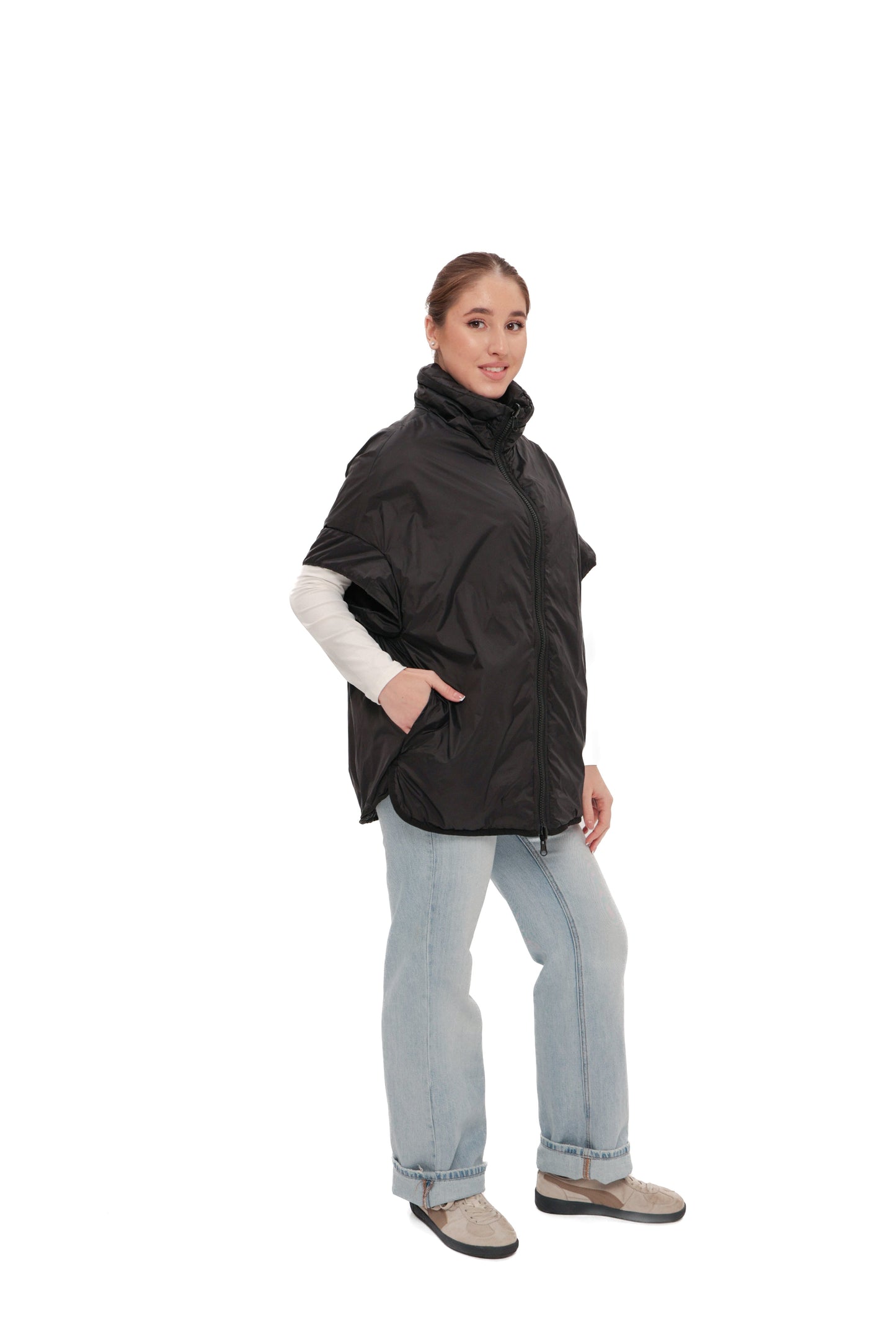 ⇆ Reversible 2 in 1 Loft Vest in Black