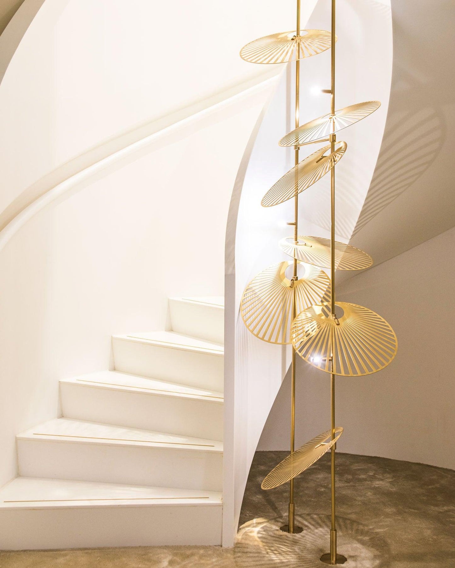 DIY Leaf Chandelier